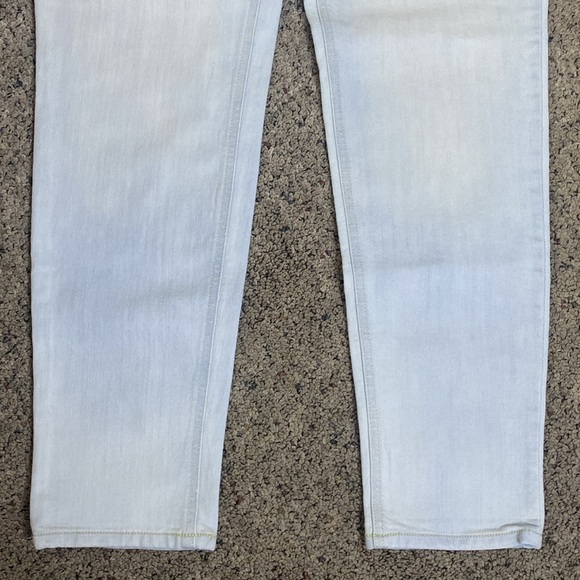 Old Navy Boyfriend Pale Blue Jeans Sz 8 - Picture 4 of 10